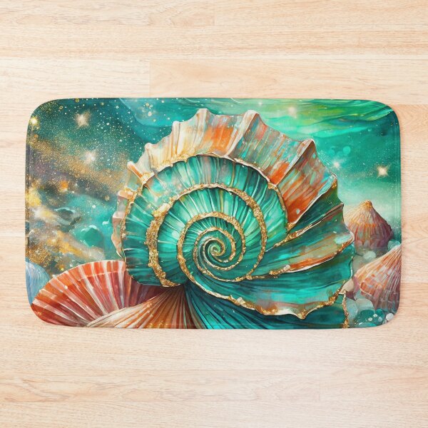Item preview, Vibrant Underwater Shell Fantasy designed and sold by purplesensation.