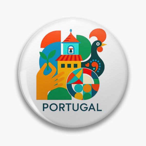 Item preview, Portugal Folk Art Travel Illustration designed and sold by vivaportugalstore.