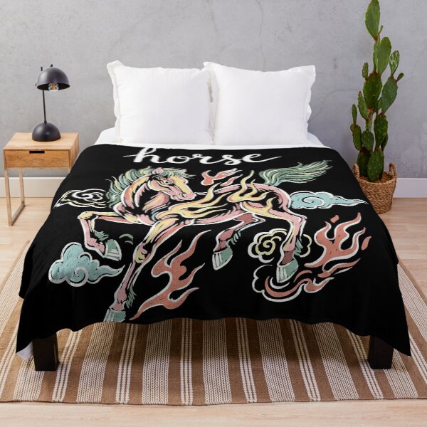 Item preview, Mythical Fire Horse Galloping with Clouds designed and sold by zzz888.