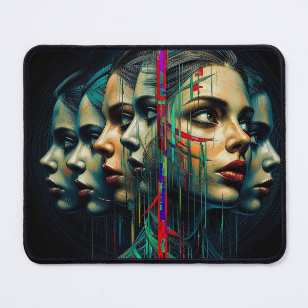 Item preview, Faces Aligned With Digital Geometry designed and sold by Insomnia Art Designs.