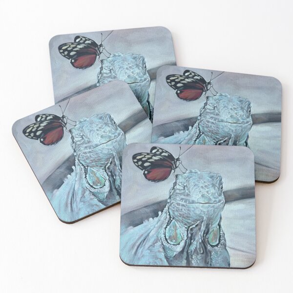 Item preview, Butterfly Landing on Iguana designed and sold by RachelJoyStudio.