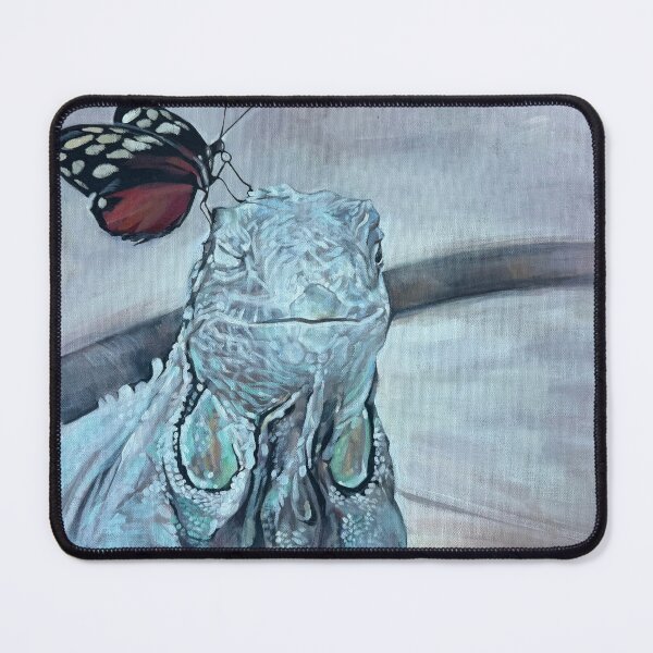 Item preview, Butterfly Landing on Iguana designed and sold by RachelJoyStudio.