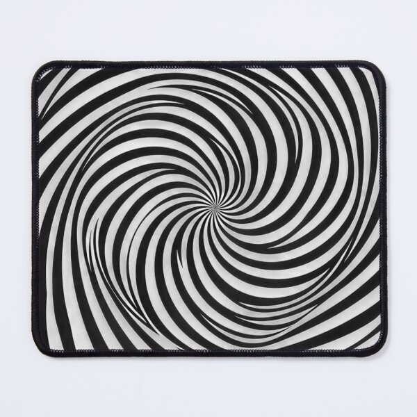 Item preview, Spiral Pulse Illusion – High Contrast Optical Art designed and sold by PixelVibe782.