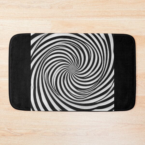Item preview, Spiral Pulse Illusion – High Contrast Optical Art designed and sold by PixelVibe782.