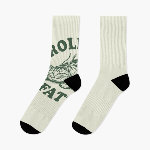 Item preview, Rolling Fatties - Vintage Woodcut Funny Fat Cat Graphic designed and sold by AdyKurniawan.