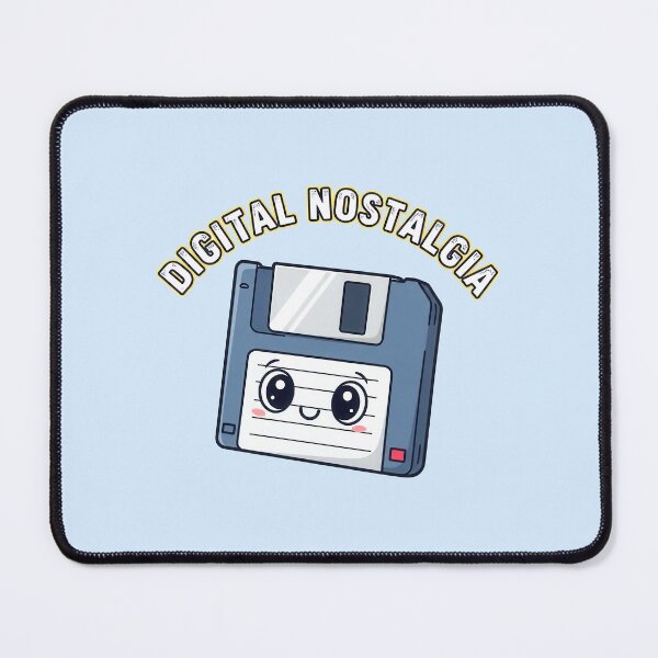 Item preview, Digital Nostalgia Cute Floppy Disk Illustration designed and sold by nuel-art.