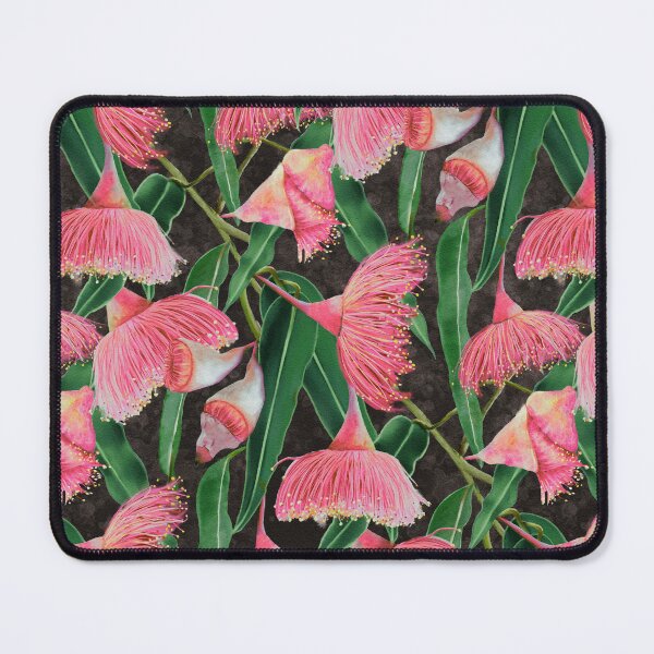 Item preview, Bushland Noir Gum Blossoms – Australian Eucalyptus Floral Art designed and sold by Catherine Wallace Art.