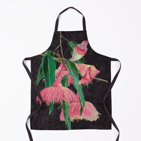 Item preview, Bushland Noir Gum Blossoms – Australian Eucalyptus Floral Art designed and sold by Catherine Wallace Art.