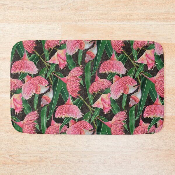 Item preview, Bushland Noir Gum Blossoms – Australian Eucalyptus Floral Art designed and sold by Catherine Wallace Art.