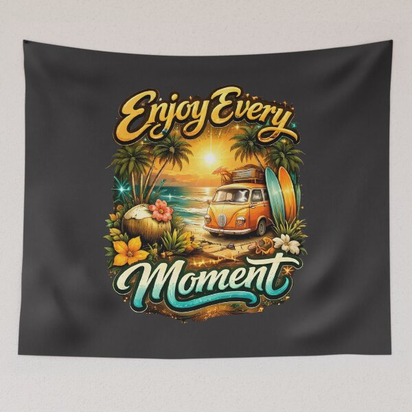 Item preview, Enjoy Every Moment – Positive Mindset Quote Design designed and sold by Trove Designs.