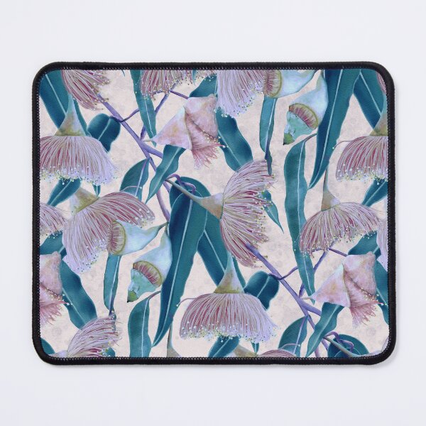 Item preview, Dusky Gum Blossoms – Australian Eucalyptus Floral Art designed and sold by Catherine Wallace Art.