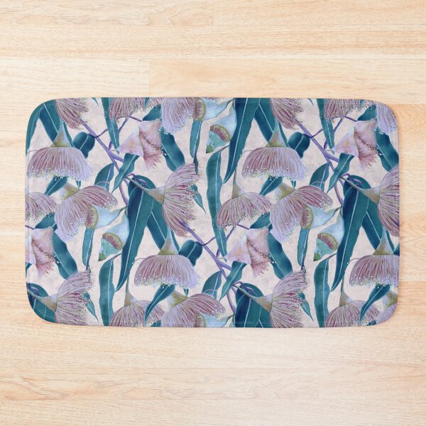 Item preview, Dusky Gum Blossoms – Australian Eucalyptus Floral Art designed and sold by Catherine Wallace Art.
