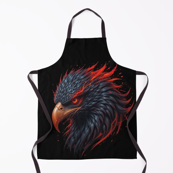Item preview, Inferno Eagle – Dark and Fierce Digital Art designed and sold by PixelVibe782.