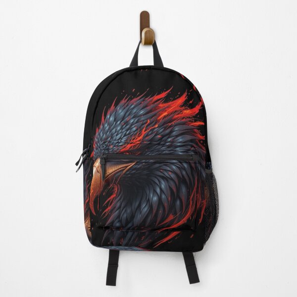 Item preview, Inferno Eagle – Dark and Fierce Digital Art designed and sold by PixelVibe782.