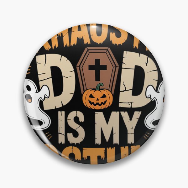 Item preview, Exhausted Dad Is My Costume Halloween Spooky Father`s Day designed and sold by Dolostope.