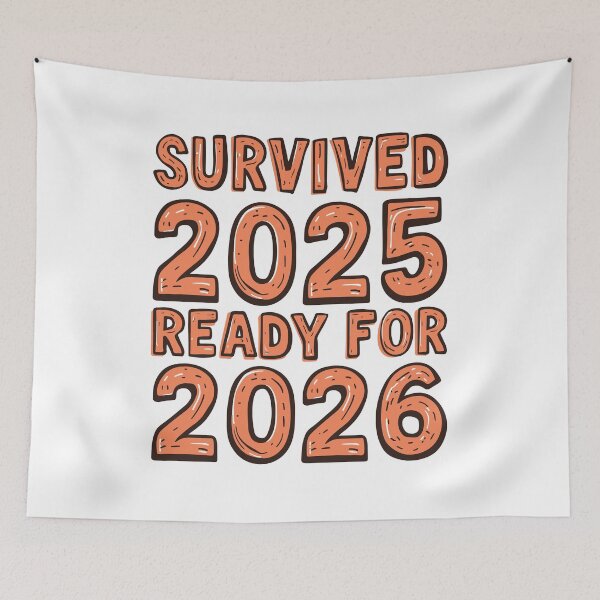 Item preview, Survived 2025 Ready for 2026 Shirt designed and sold by DavidTeeStudio.