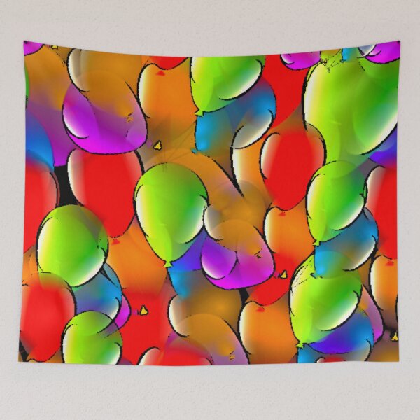 Item preview, Colorful Balloons designed and sold by Poetic Patterns Studio.