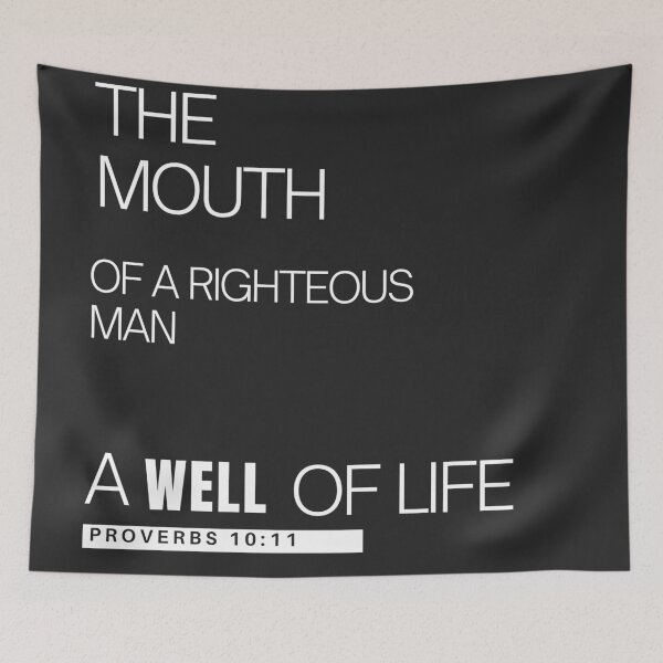 Item preview, Proverbs 10:11 designed and sold by Undonemadenew.