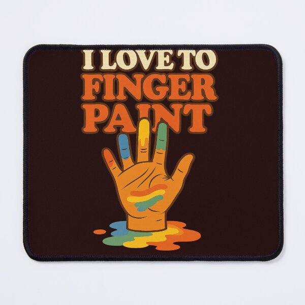 Item preview, I Love To Finger Paint – Colorful Handprint desing designed and sold by zbigniewcz.