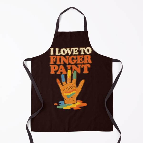 Item preview, I Love To Finger Paint – Colorful Handprint desing designed and sold by zbigniewcz.