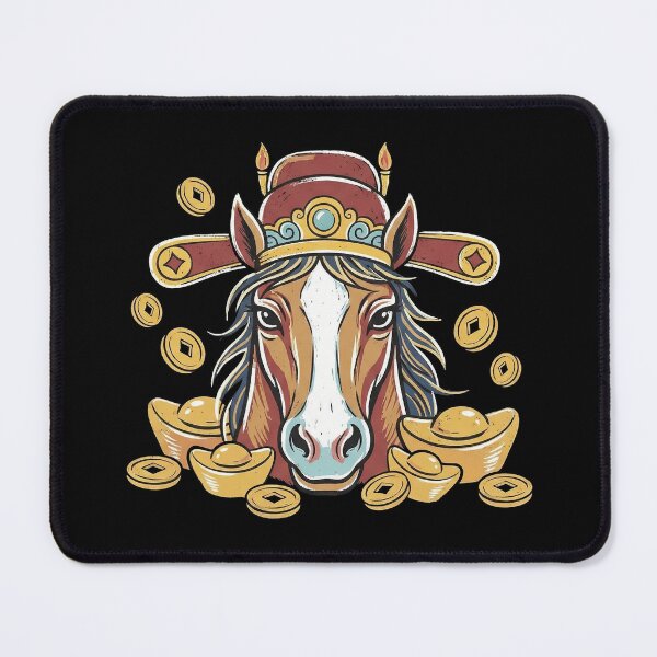 Item preview, God of Wealth Horse with Gold Ingots designed and sold by zzz888.