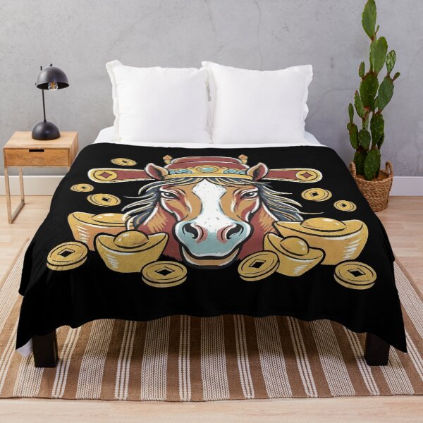 Item preview, God of Wealth Horse with Gold Ingots designed and sold by zzz888.