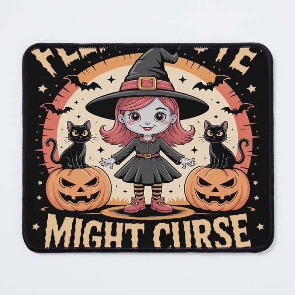 Item preview, Feeling Cute Might Curse You Later Witch Halloween designed and sold by Dolostope.