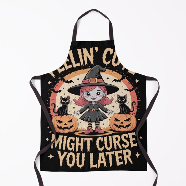 Item preview, Feeling Cute Might Curse You Later Witch Halloween designed and sold by Dolostope.