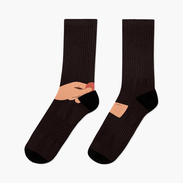 Item preview, Please Don’t Fall For Me – Funny Nurse Socks Valentine desing designed and sold by zbigniewcz.