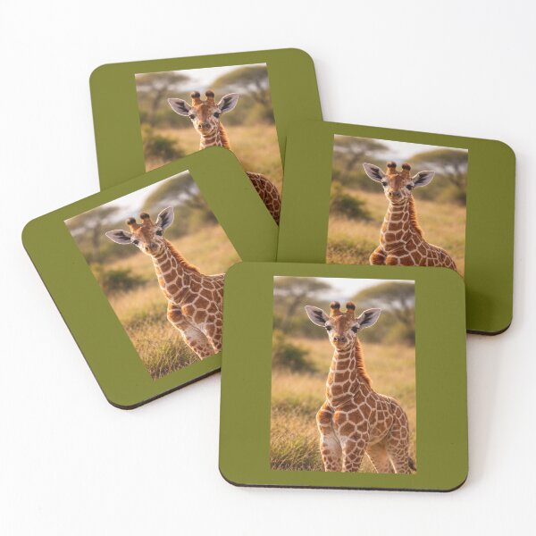 Item preview, Cute African Animal Curious Giraffe designed and sold by Travel8.