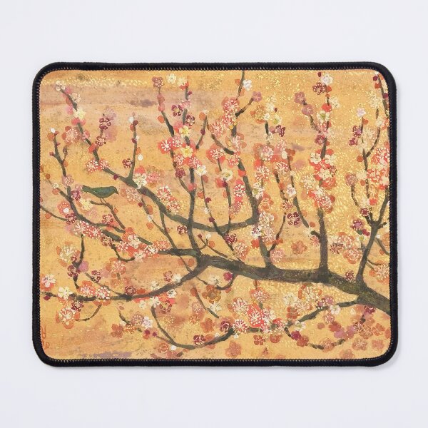 Item preview, Spring Melody: The Plum Blossom and Bush Warbler designed and sold by nakaitomoko.