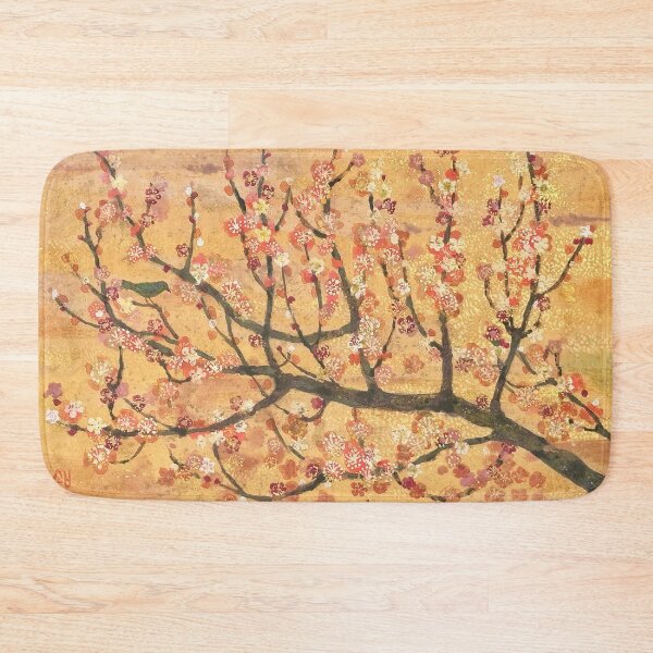 Item preview, Spring Melody: The Plum Blossom and Bush Warbler designed and sold by nakaitomoko.