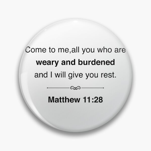 Item preview, Matthew 11:28 I will give you rest designed and sold by corbrand.