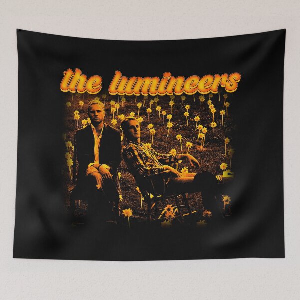 Item preview, Orange Sillhouette of Two Guys American Band designed and sold by WellkamStudio.