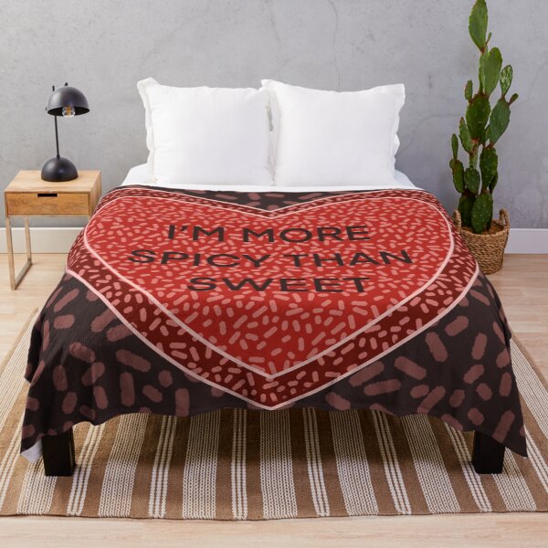Item preview, I’m More Spicy Than Sweet Valentine's Day hearts and love designed and sold by DeLucaIdeas.