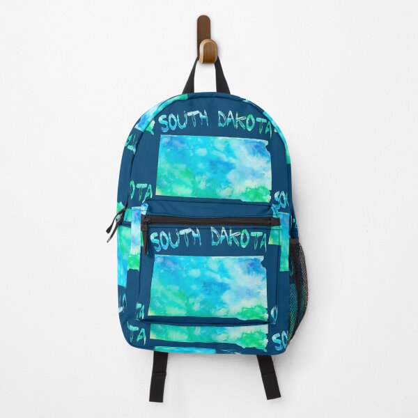 Item preview, South Dakota State Map - Artistic Blue Watercolor Silhouette designed and sold by mashmosh.