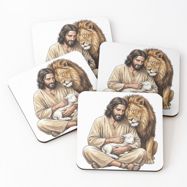 Item preview, Jesus, The Lion and The Lamb designed and sold by Lion and Lamb Design.