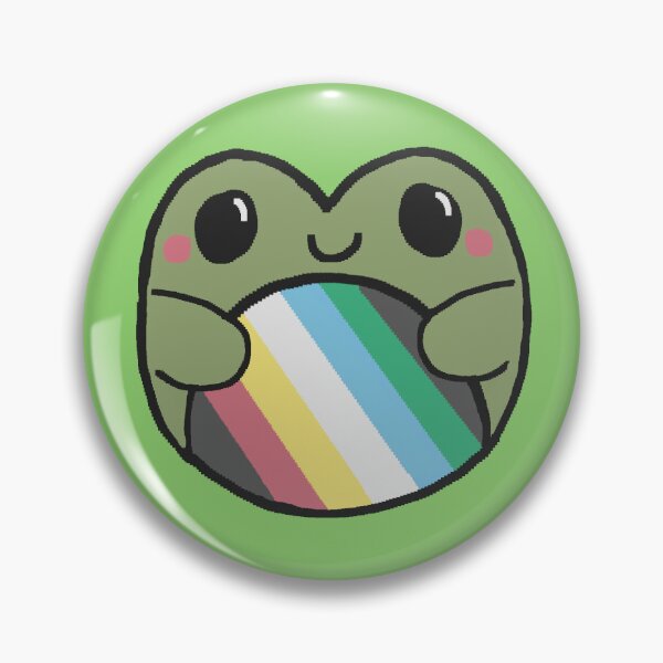 Artikelvorschau, Frosch mit Behindertenflagge entworfen und verkauft von Toad-Draws.