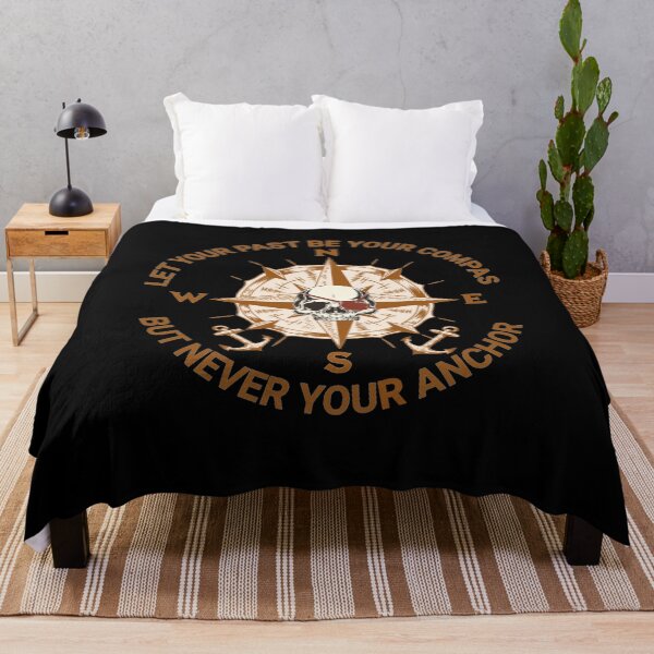 Item preview, Let Your Past Be Your Compas But Never Your Anchor  designed and sold by TheEndDesign.