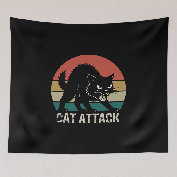 Item preview, cat attack designed and sold by stevenmary33.