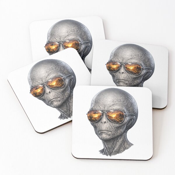 Item preview, Alien wearing sunglasses designed and sold by jpm70.