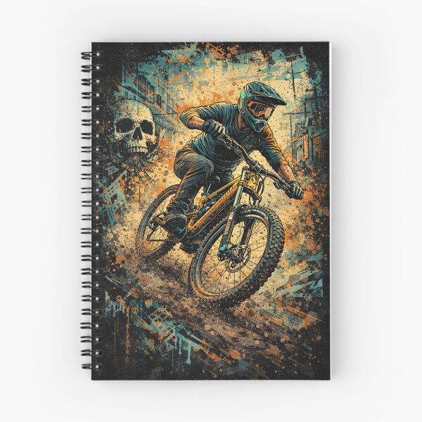Item preview, DOWNHILL 2026 – Grunge MTB Street Art Rider designed and sold by Fextreme.