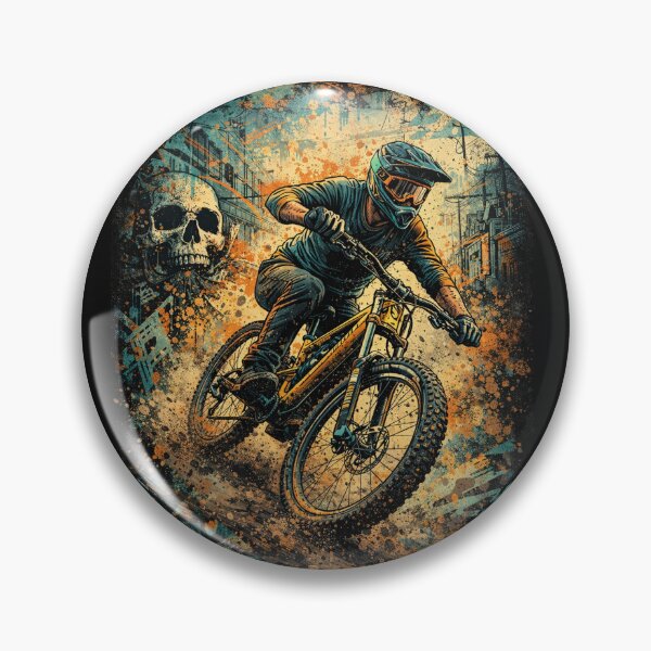 Item preview, DOWNHILL 2026 – Grunge MTB Street Art Rider designed and sold by Fextreme.