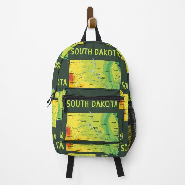 Item preview, South Dakota State Map - Artistic Prairie & Black Hills Pride designed and sold by mashmosh.