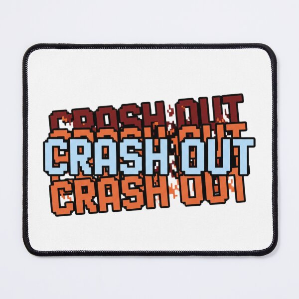 Item preview, Crash Out Pixel Text designed and sold by TinyJoy Studio.
