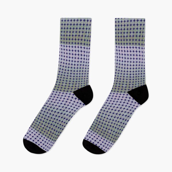 Artikelvorschau, Mitternachts-Polka-Gittermuster entworfen und verkauft von thanratdesign.
