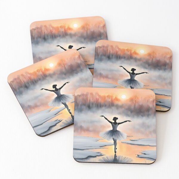 Item preview, Dance of Dawn – Ballerina in the Morning Light designed and sold by The-Art-End.
