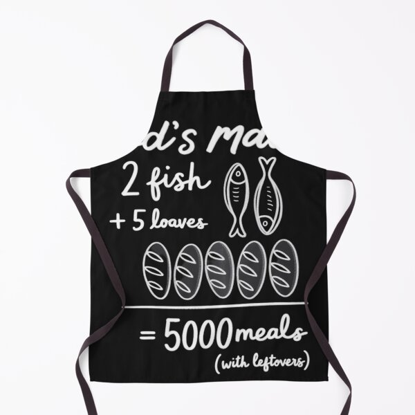 Item preview, God’s Math 2 Fish 5 Loaves 5000 Meals designed and sold by trinfhri.