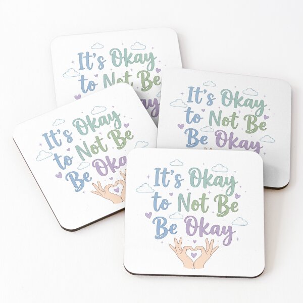 Item preview, It's Okay to Not Be Okay Mental Health Sticker - Emotional Support Therapy Gift Self Care designed and sold by RealVibeVault.