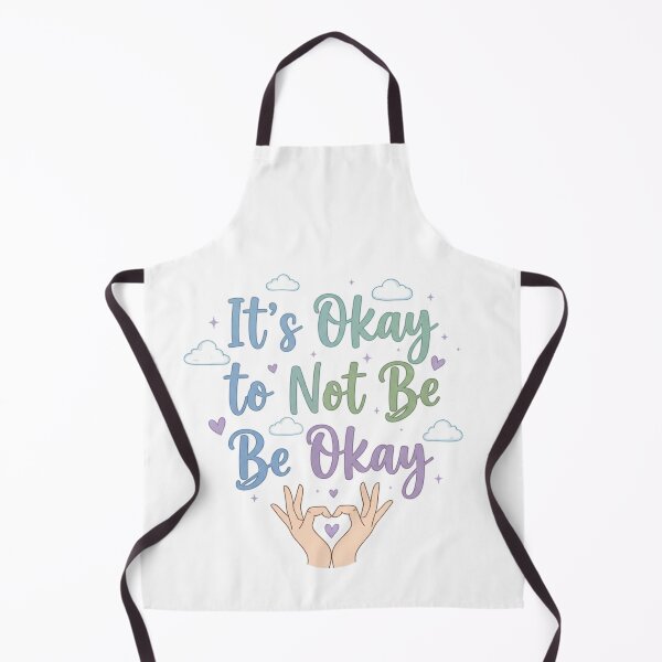 Item preview, It's Okay to Not Be Okay Mental Health Sticker - Emotional Support Therapy Gift Self Care designed and sold by RealVibeVault.